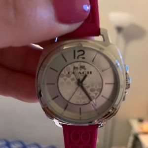 Pink Coach Watch